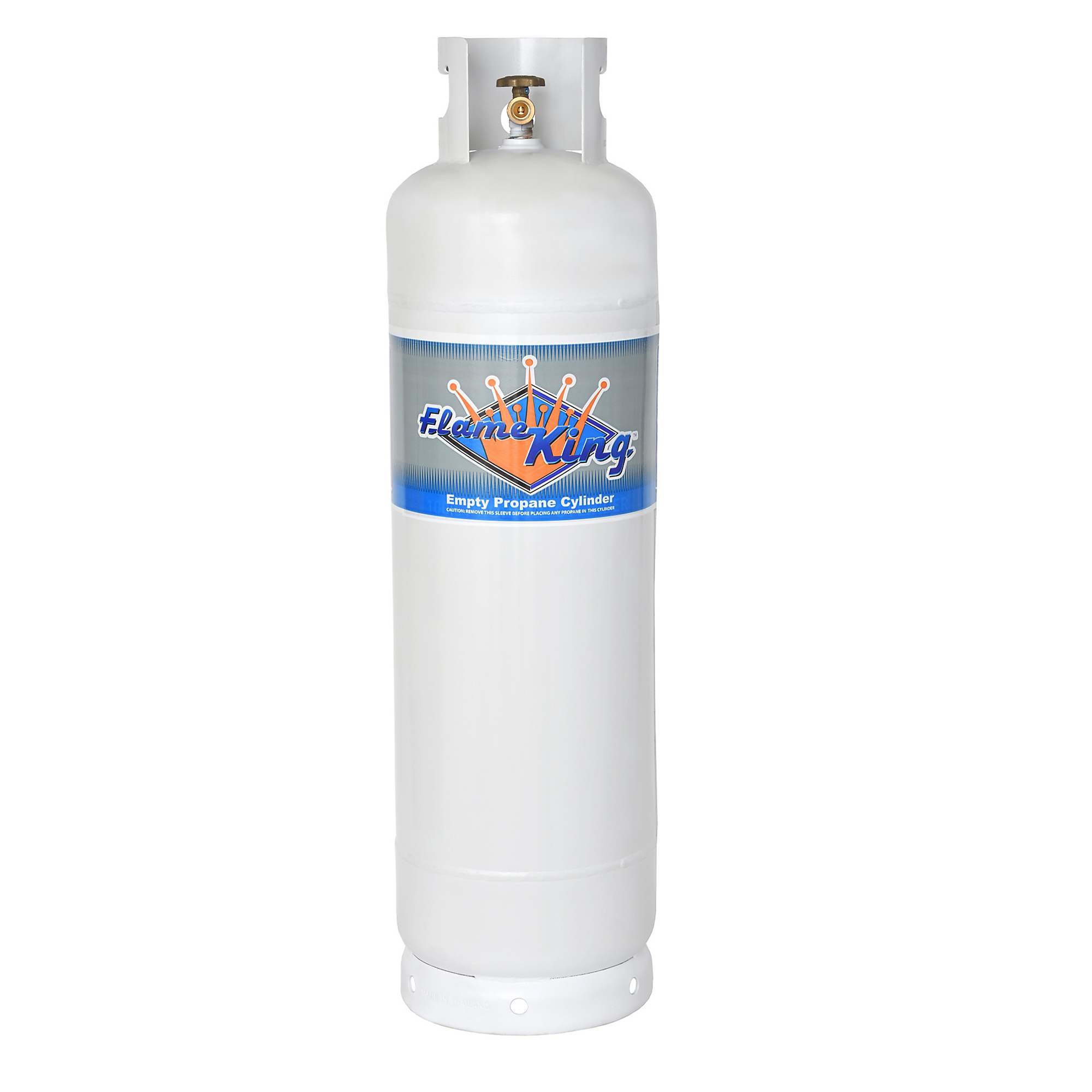 Flame King, 60-Pound LP Cylinder w/POL, Included (qty.) 1 Material Steel, Compatible With RV, Trailers, and lunch trucks, Model# YSN60LB